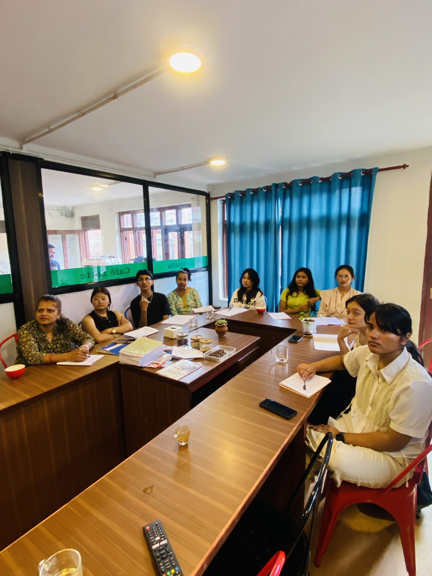 Classroom session in progress